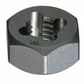 Champion Cutting Tool 8mm-1.25 - CS30M Metric Hexagon Rethreading Die, 1.25 TPI, Contractor Series, Carbon Steel CHA CS30M-8X1.25